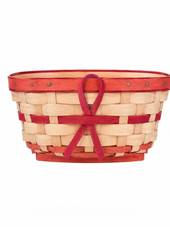 Longaberger Other - Longaberger American Cancer Society Pink Ribbon Handmade Basket USA